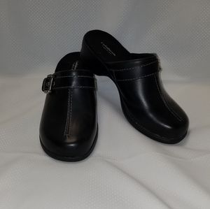 NWOT Croft & Barrow Black Lightweight Mules Sz 8.5